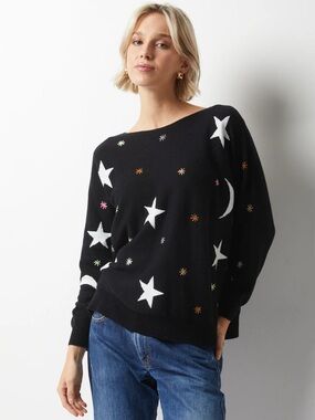 Zaket & Plover Starry Night Sweater